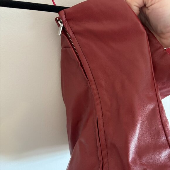 Dynamite Faux Leather Tube Top - Picture 6 of 8